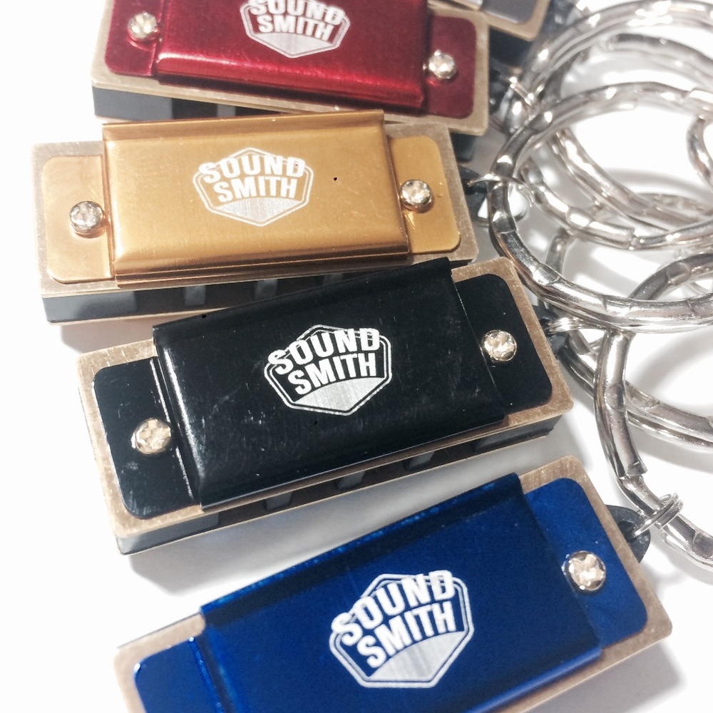 Sound Smith Mini Harmonica Keychain